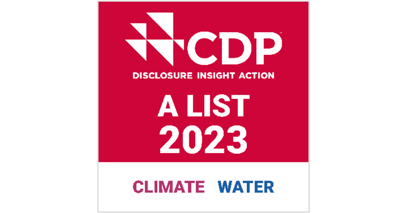 Ricoh reçoit un double « A » pour son leadership en matière d'action climatique et de sécurité de l'eau dans la « Liste A » du CDP
