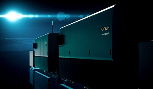 The Ricoh Pro VC70000 will present streamlined continuous feed production at Spring Forward with Tecnau.