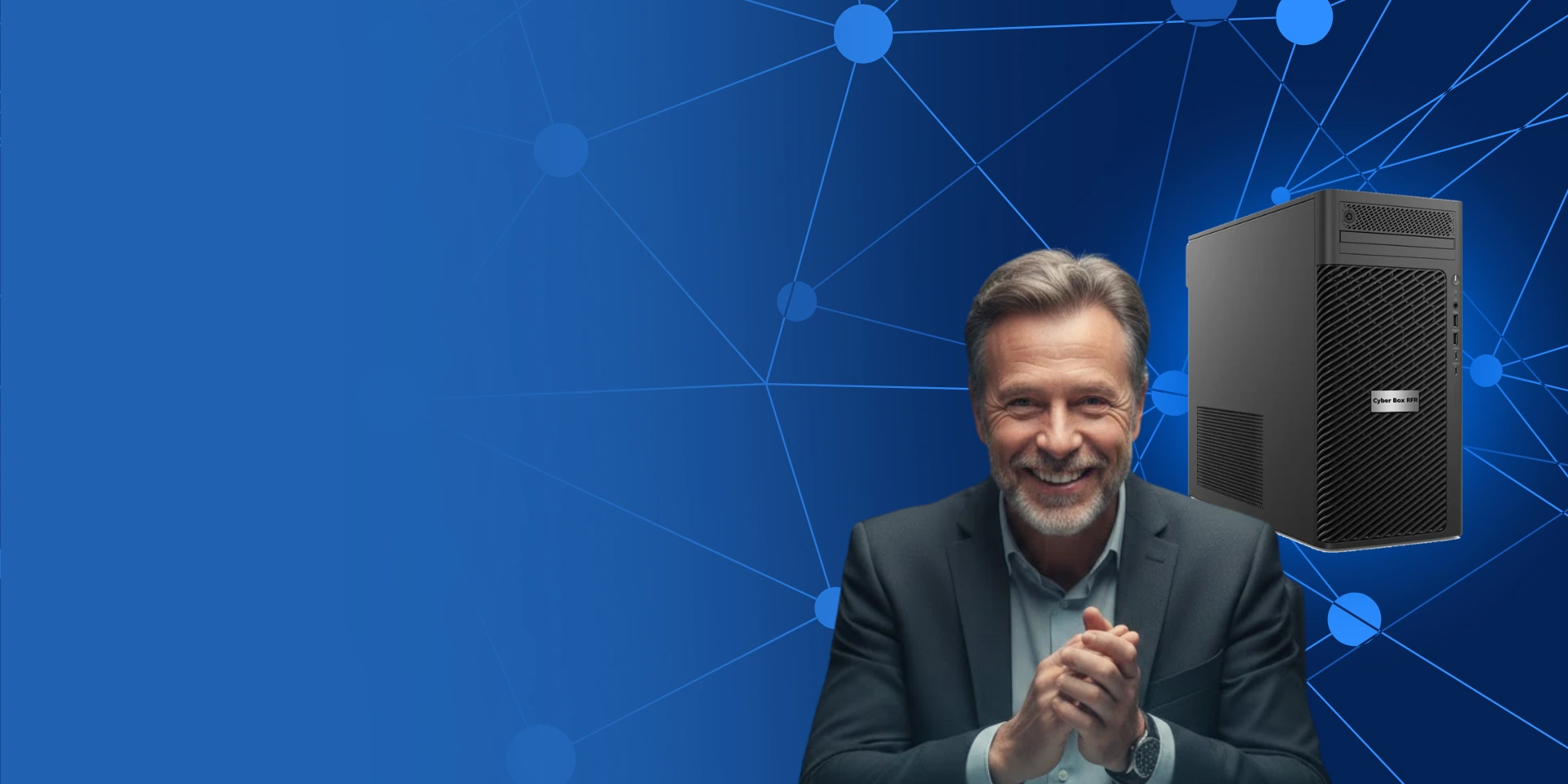  La Cyber Box RFR : la première solution de sauvegarde pour les TPE & PME, conçue par les leaders technologiques du marché !