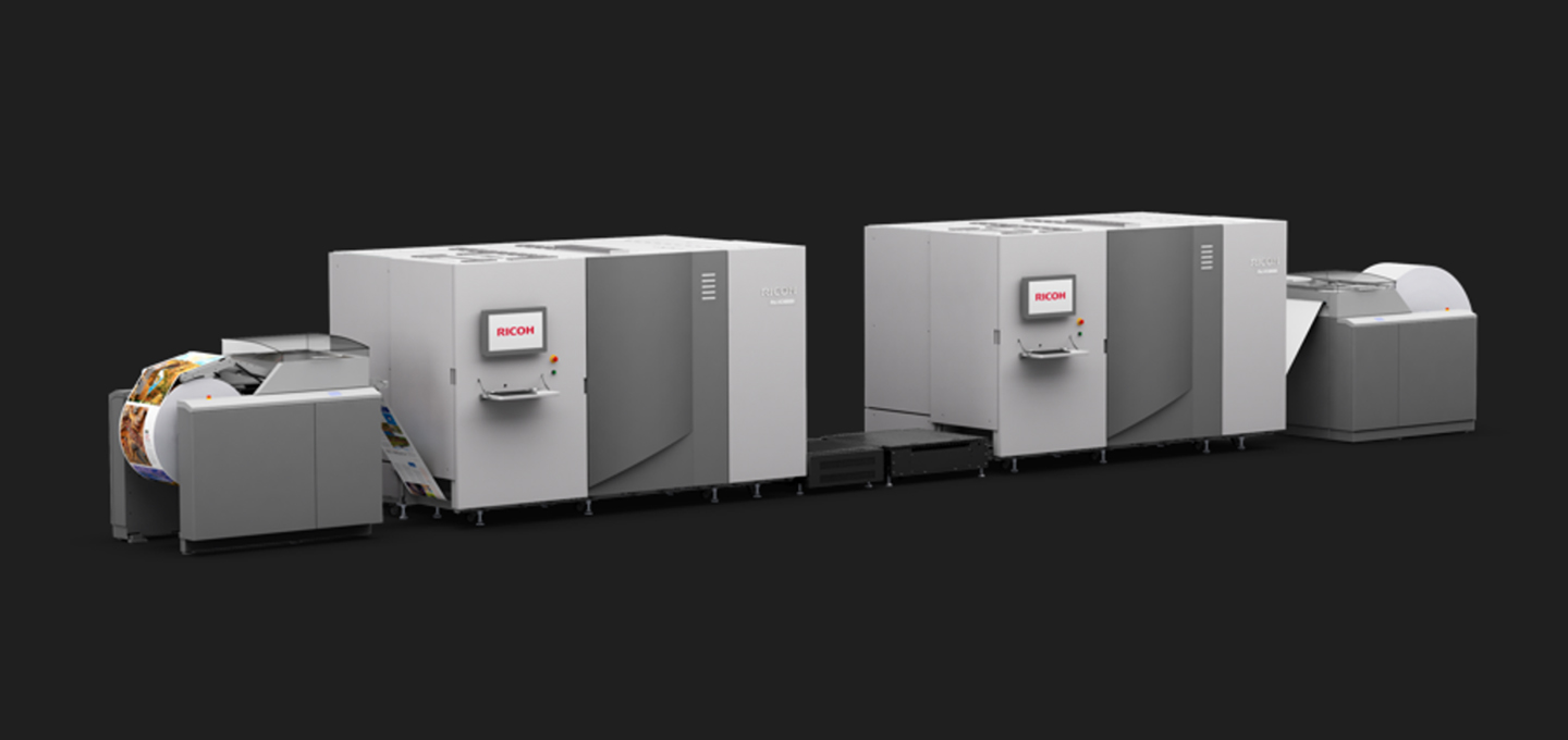Ricoh lance la nouvelle presse rotative monochrome jet d’encre RICOH Pro VC40000 et propose deux variantes d’encre